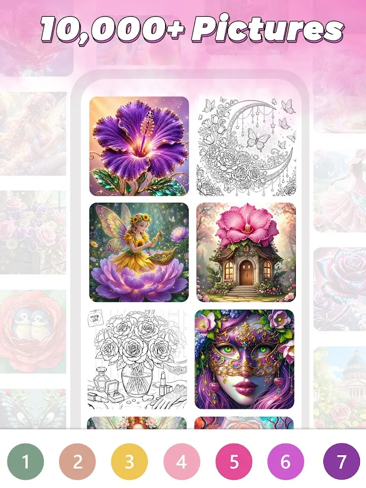 Florales Motiv